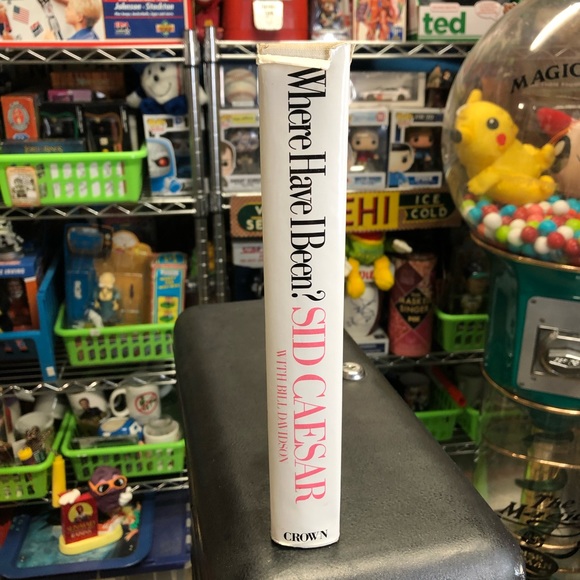 Vtg ‘82 Sid Caesar Signed Book “Where Have I Been?” - 1st Ed Hardcover - Picture 10 of 12